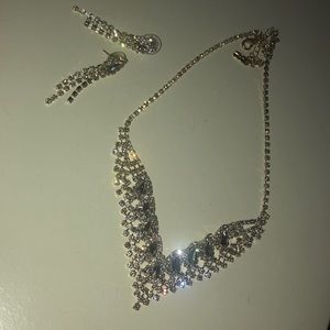Necklace with earrings